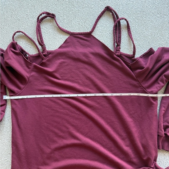 🪩 True Religion Maroon Strappy Blouse - Picture 10 of 10